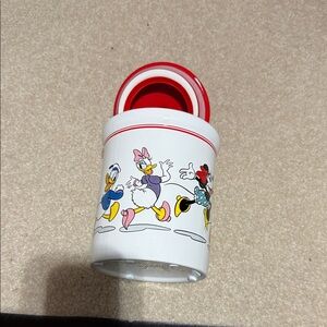 Disney White and Red Food Storage Container